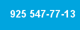 925 547-77-13